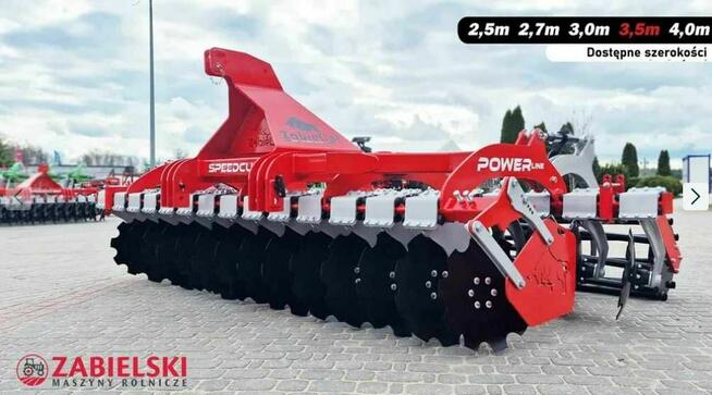 Brona talerzowa agregat talerzowy ZABIEL 3,5 m dostawa 2025