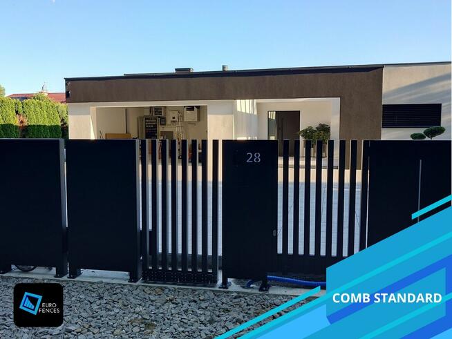 Ogrodzenie aluminiowe Euro Fences - Model Fire