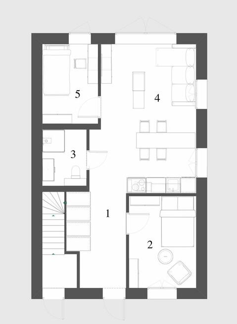 Nowe mieszkanie z ogródkiem – spokojna lokalizacja Krosna!