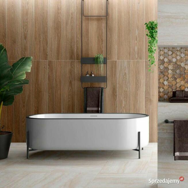 Gres drewnopodobny Nera Nogal matowy 150x25x1,05 cm