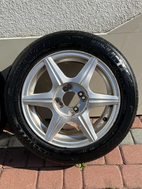 felgi aluminiowe z oponami (4 sztuki) 15 cali, letnie 185/60