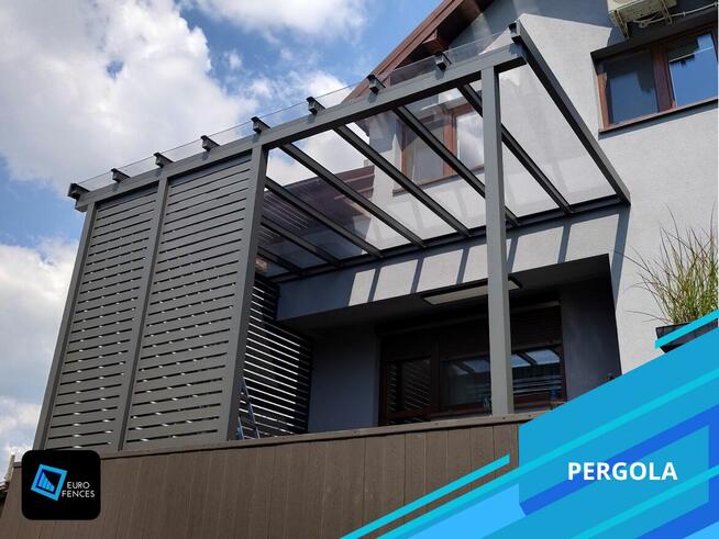 Zadaszenie tarasu, pergola aluminiowa - Polski producent