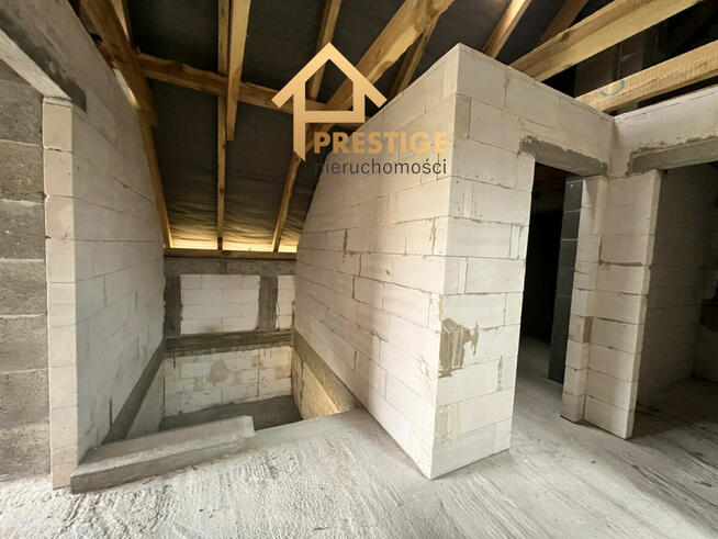 Dom w budowie Wilczyn, 132m² - Jezioro 5 min!