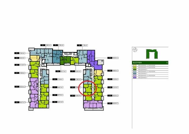 2Pokoje, Duży balkon Osiedle Urbino ul. Równoległa 34,6 m²