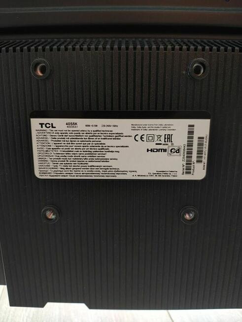 Telewizor TCL 40S5K 40 QLED Android TV.