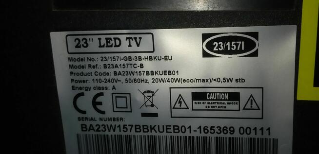 telewizor blaupunkt led 23cale+pilot sprawny