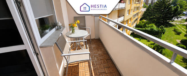 2-pokojowe, duży balkon, os. Bukowe