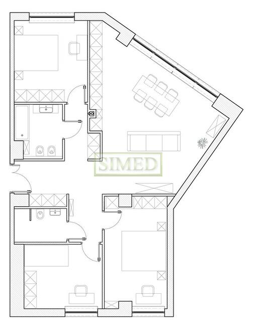 Apartament blisko Łazienek Królewskich, recepcja