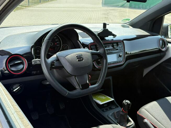 Seat Mii FR-Line, Czarny sufit, Alufelgi, Tempomat, Climatronic, Podg. siedzeni