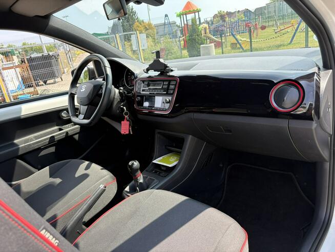 Seat Mii FR-Line, Czarny sufit, Alufelgi, Tempomat, Climatronic, Podg. siedzeni