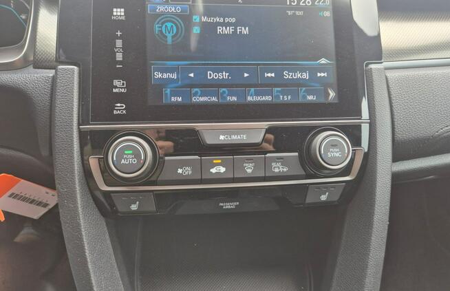 Honda Civic Bezwypadkowy Full ASO Nowe opony