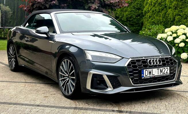 Audi A5 Cabrio S line Quattro 2.0 45TFSI 265KM Jak Nowe