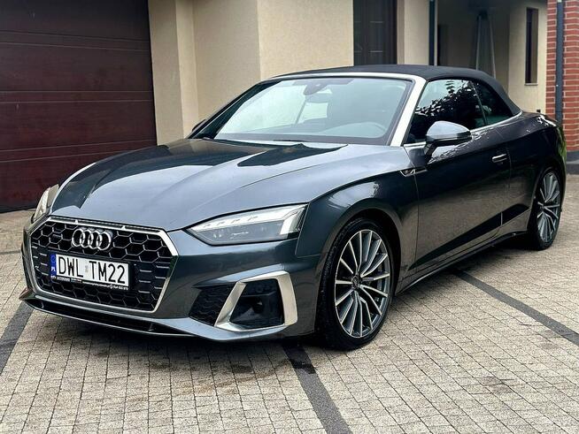 Audi A5 Cabrio S line Quattro 2.0 45TFSI 265KM Jak Nowe