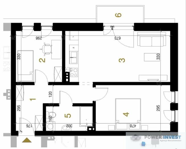 Nowe mieszkanie 3 pokojowe | 2 piętro | balkon