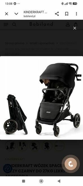 Wózek spacerowy kinderkraft mitzy