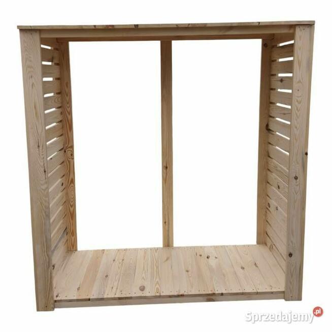 Drewniany schowek ogrodowy 195x180x60 cm D2 Surowy