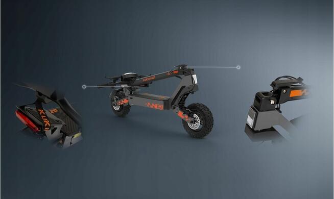 Hulajnoga elektryczna Kukirin G2 1200W 45KM/H 15Ah 48V