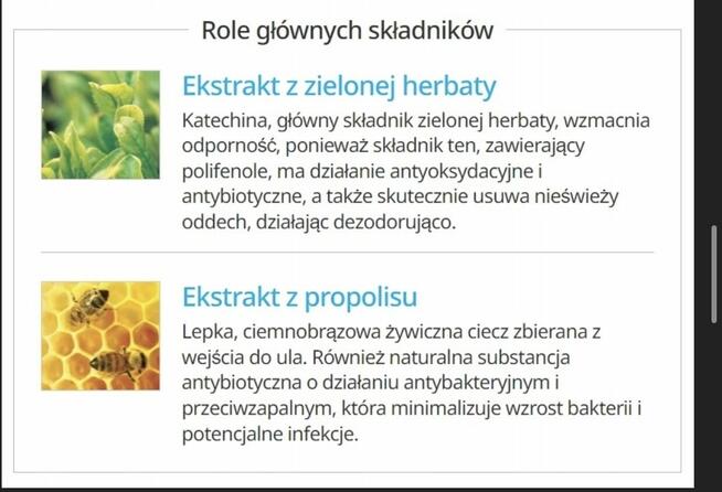 Pasta do zębów Atomy z propolisem i zieloną herbatą 200g