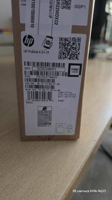 Laptop HP ProBook 4 G1I Ultra 5 32GB/512GB/Win11pro