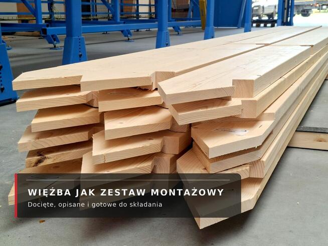 Wiaty CNC - gotowe elementy do montażu