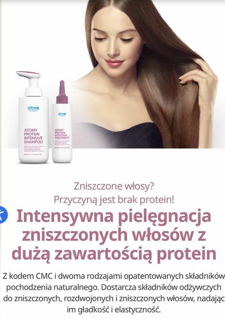 Szampon Atomy Protein INTENSIVE HAIR CARE