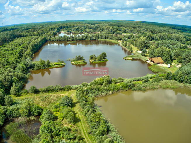 Piękna działka z prywatnym jeziorem i plażą !