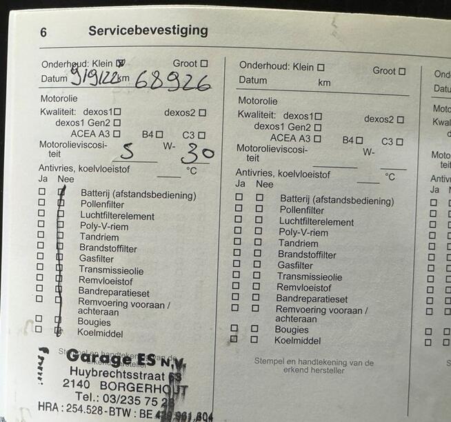 Opel Zafira Pisemna Gwarancja 12 miesięcy