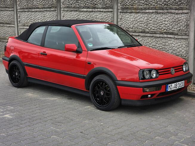 Volkswagen Golf Cabrio SUPER STAN. FuLL Serwis w ASO Do Końca. Pierwsza Ręka. EL. Dach. Bezwy