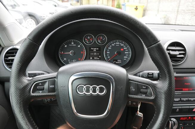 Audi A3 2.0 TDI 140KM OKAZJA Lift LED Xenon Navi Grzane fotele Bluetooth