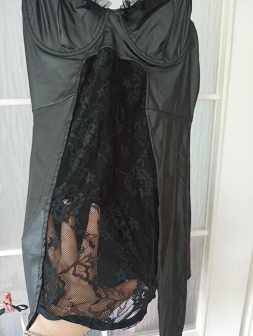 Lateksowy komplet nocny, XL