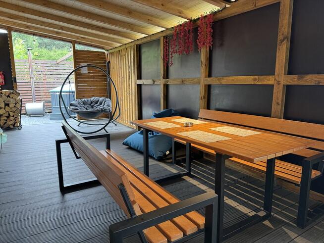 Bungalow do 8os Bania na Tarasie Sauna Basen w Cenie Grill