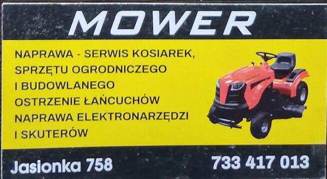Mower -Serwis Naprawa kosiarek Traktorków ,skuterów