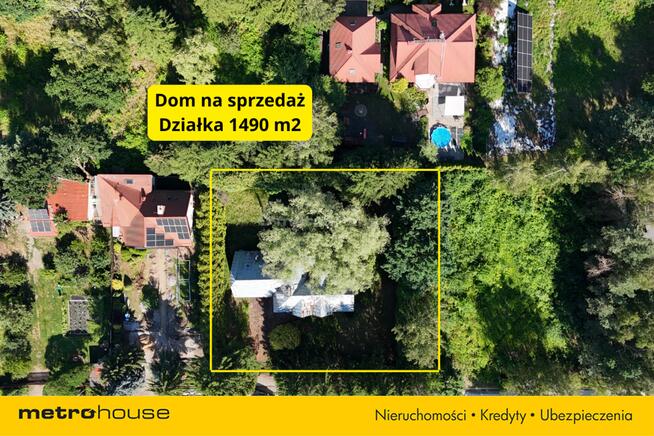 Dom z potencjałem na działce 1490 m2 w Sulejówku