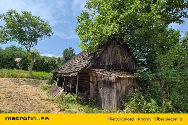 61 arów gruntów pośród gór z domem do remontu!