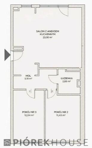 3-pokojowe mieszkanie na Mokotowie