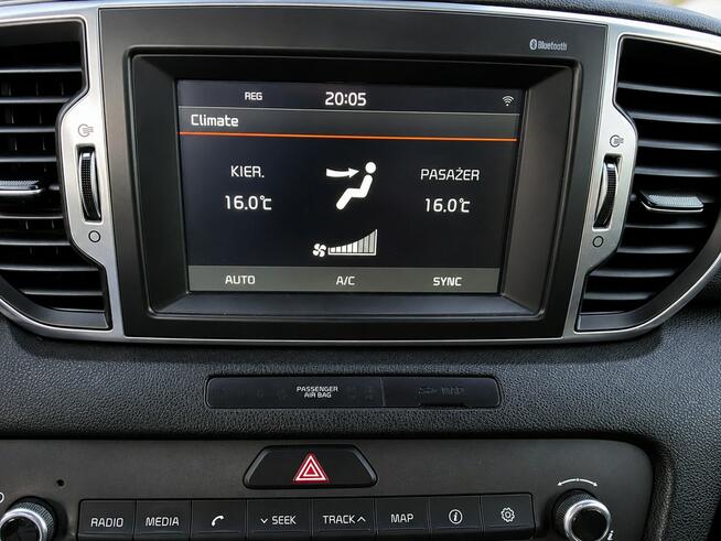 Kia Sportage manual*1.7*nawigacja*KAMERA COFANIA*opłacony