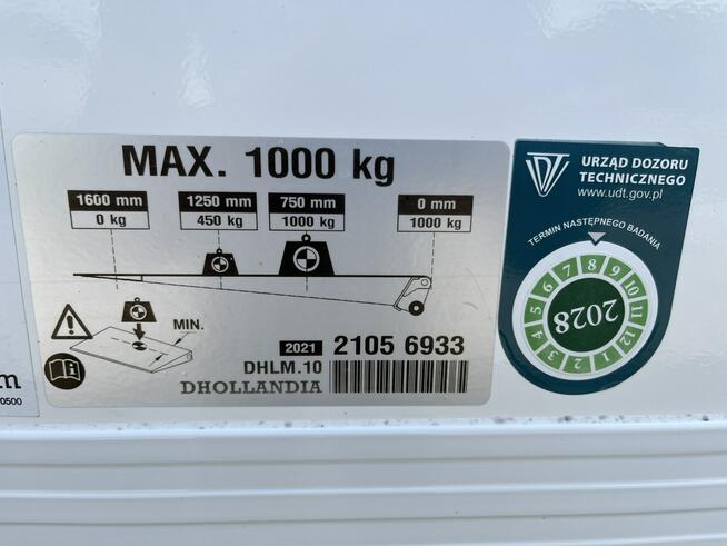 Iveco Daily 70C18 Winda-1_tona 9-EuroPalet Mroźnia/Chłodnia -32*C/+32*C 3.0/180KM