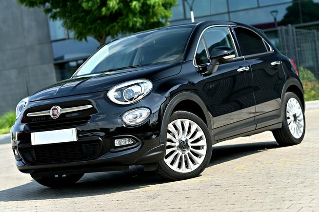Fiat 500x 1,6 Benzyna 110Km Pół Skóra Navi Klimatronik Parktronik Serwis
