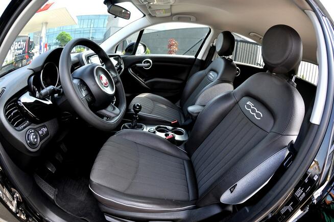 Fiat 500x 1,6 Benzyna 110Km Pół Skóra Navi Klimatronik Parktronik Serwis