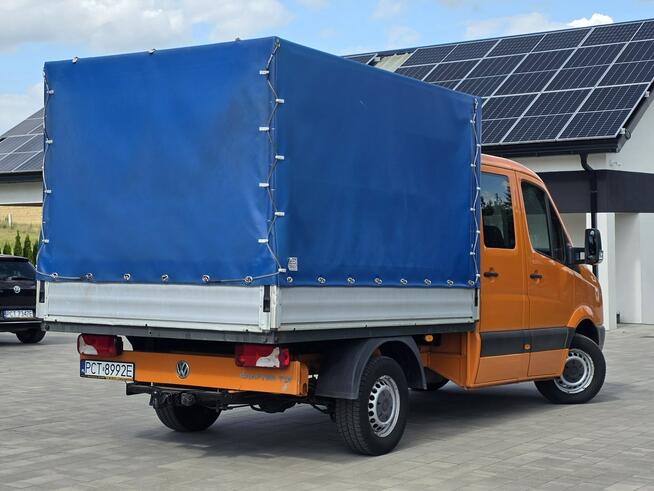 Volkswagen Crafter stan idealny /KLIMATYZACJA/ DOKA 7os /prawdziwe 115040km/ plandeka /FV