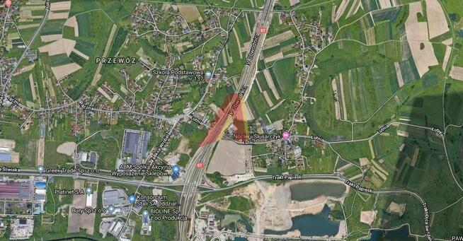 Działka budowlana Kraków Podgórze, Rybitwy, Bugaj