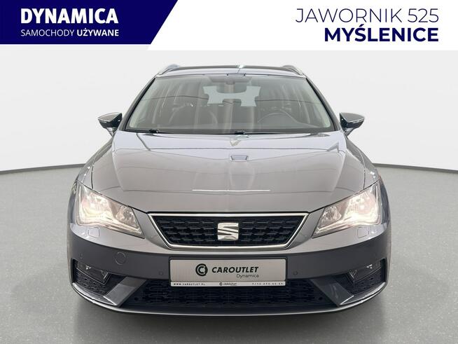 Seat Leon Sportstourer Style 1.4TSI 125KM M6 2018 r., salon PL, serwisowany, przebieg 118tys.
