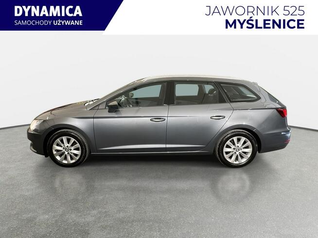 Seat Leon Sportstourer Style 1.4TSI 125KM M6 2018 r., salon PL, serwisowany, przebieg 118tys.