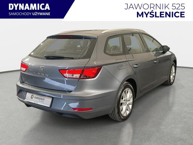 Seat Leon Sportstourer Style 1.4TSI 125KM M6 2018 r., salon PL, serwisowany, przebieg 118tys.