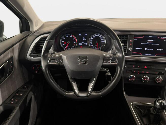 Seat Leon Sportstourer Style 1.4TSI 125KM M6 2018 r., salon PL, serwisowany, przebieg 118tys.
