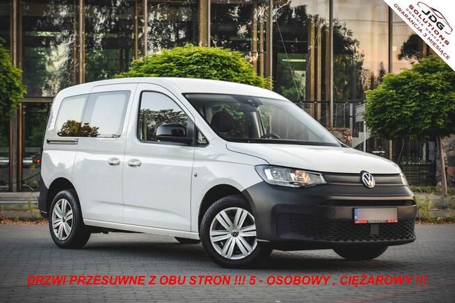 Volkswagen Caddy Z polskiego salonu !!! Serwis ASO !!! Faktura VAT 23% - Kwota Brutto