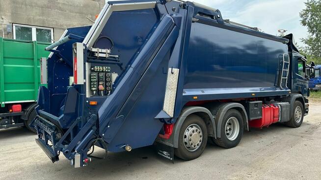 Scania P320 śmieciarka gabaryty Terberg 22m3 EURO 6