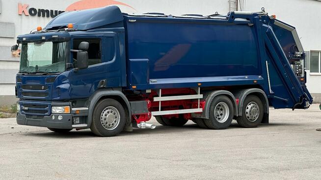 Scania P320 śmieciarka gabaryty Terberg 22m3 EURO 6