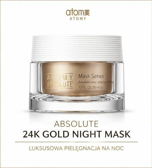 ATOMY Absolute 24K Gold Night Mask 50g