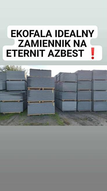 ZAMIENNIK ETERNITU- NOWE PŁYTY BEZ AZBESTU OD 23,50 ZŁ/m2